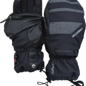 Vallerret Skadi Zipper Mitt LRS: Black XL