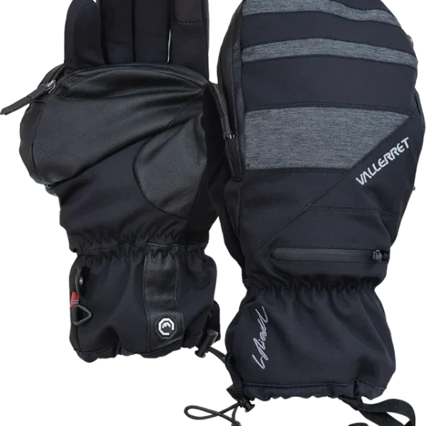 Vallerret Skadi Zipper Mitt LRS: Black XL