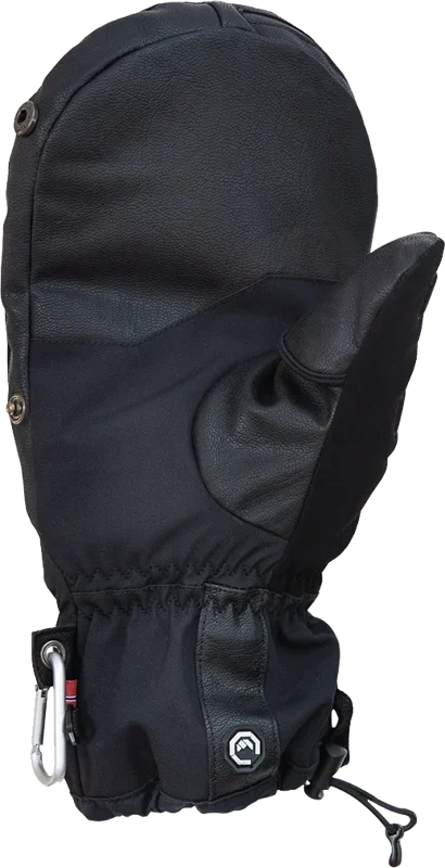 Vallerret Skadi Zipper Mitt LRS: Black XL