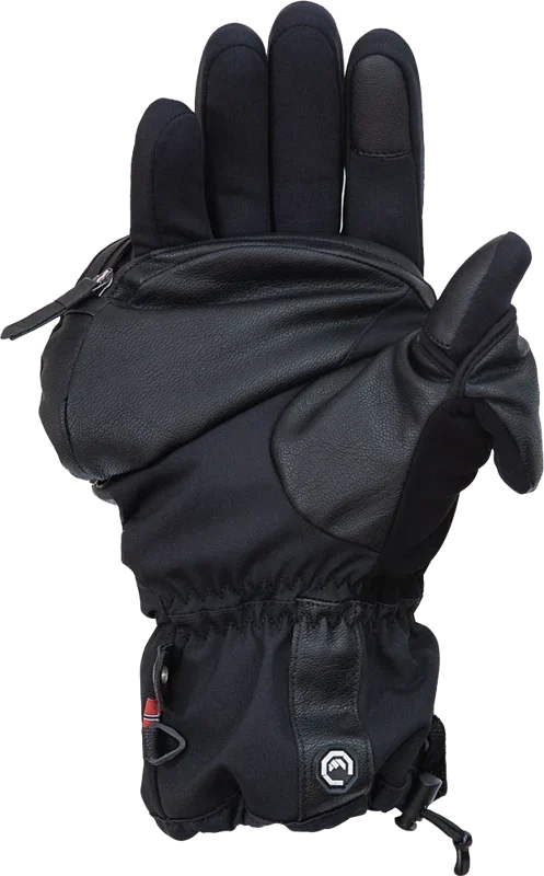 Vallerret Skadi Zipper Mitt LRS: Black XL