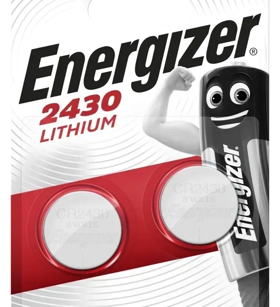 Energizer Lithium Miniature CR2430 2 pack