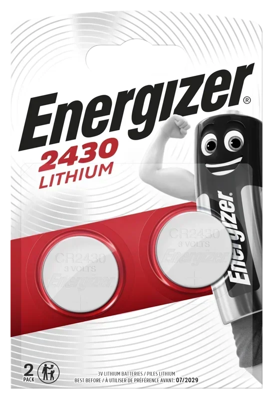Energizer Lithium Miniature CR2430 2 pack