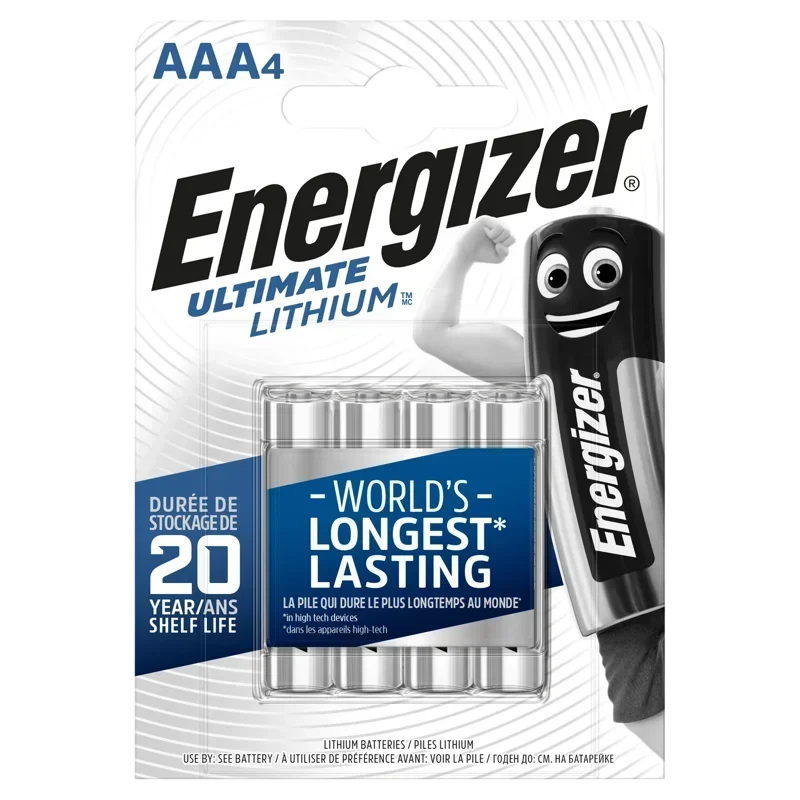 Energizer Ultimate Lithium AAA 4 pack