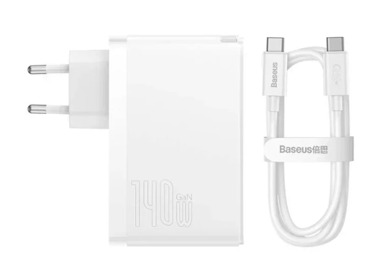 Baseus Seinalaadija 140W Valge