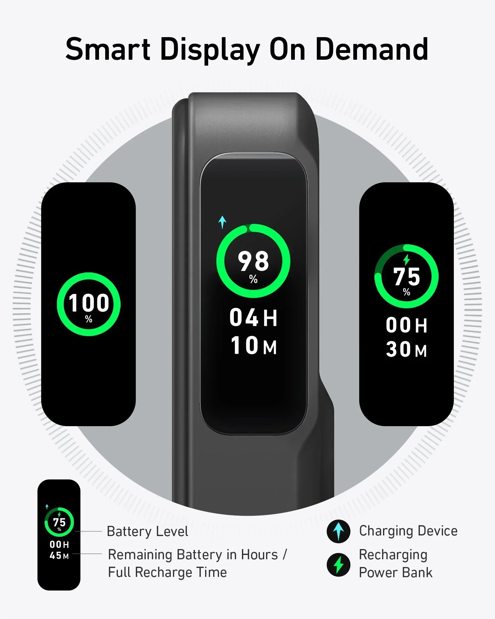 Anker 633 MagGo magneetiline akupank 10 000 mAh (must)