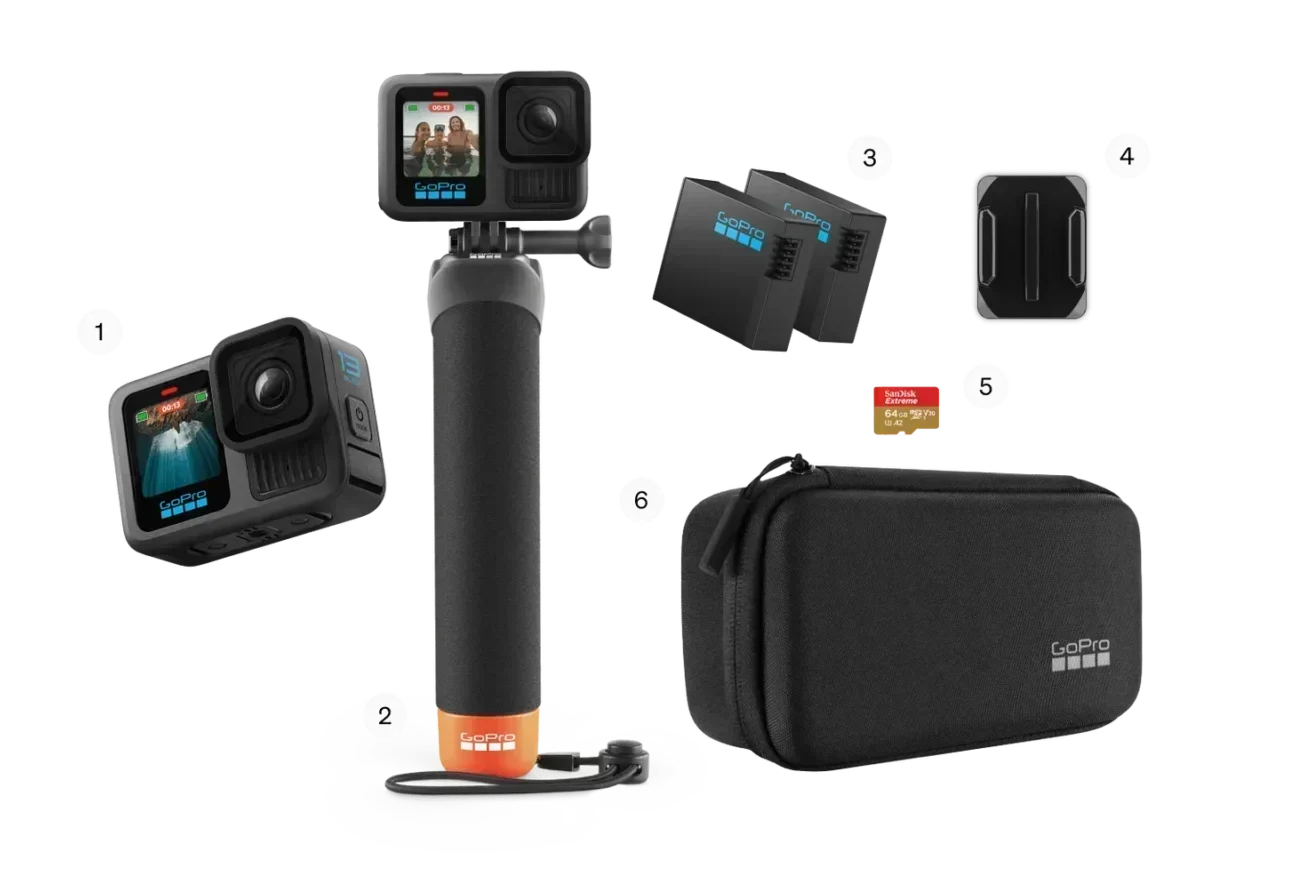 GoPro Hero13 Black Accessory Bundle