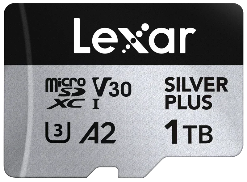 Lexar microSDXC Professional SILVER Plus UHS-I/U3/A2/4K R205/W150 (V30) 1TB