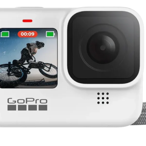 GoPro Sleeve + Lanyard (Hero9/10/11/12) White hot