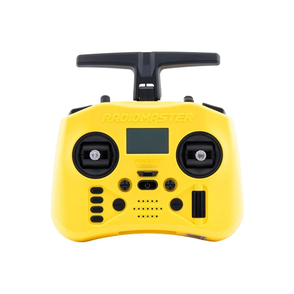 Radiomaster Pocket Crush Radio juhtpult(M2) ELRS / FCC / Lemon Twist Yellow