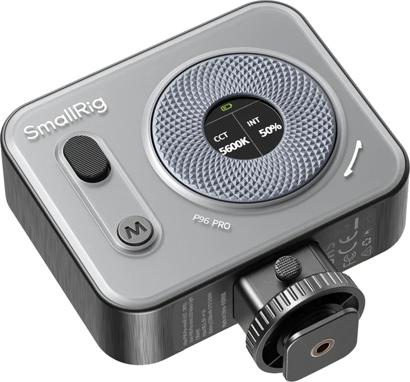SmallRig 4660 Vibe P96 Pro mini LED Video Light Black