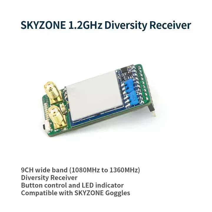 SKYZONE 1.2GHz Diversity Receiver 9CH