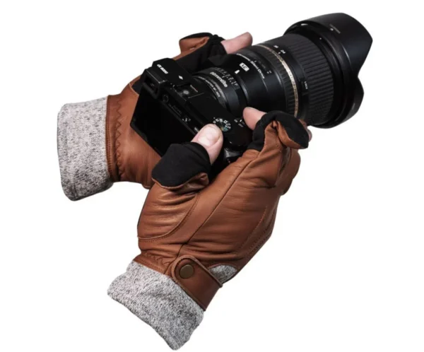 Vallerret – Urbex Photography Gloves, Brown/S