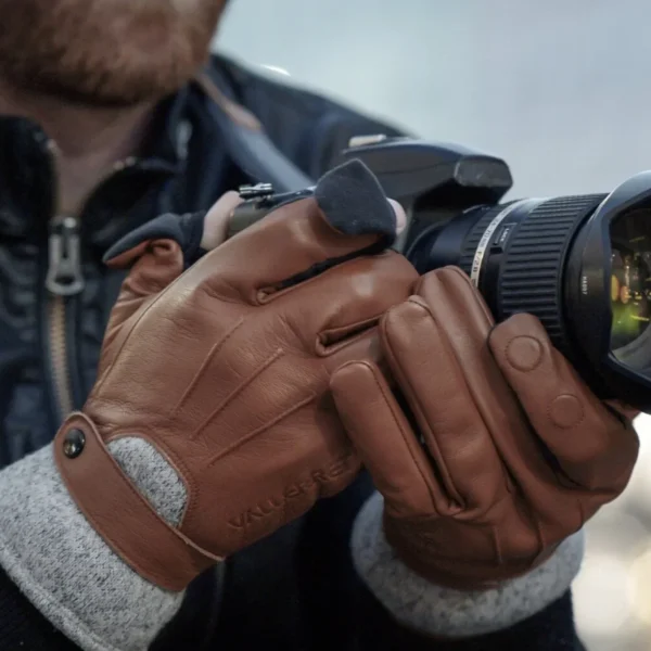 Vallerret – Urbex Photography Gloves, Brown/S