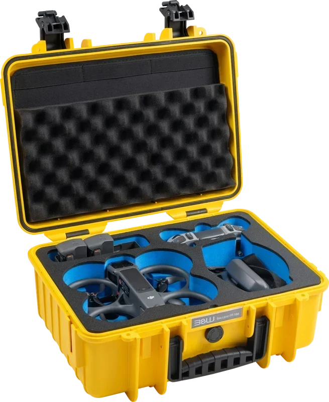 BW Outdoor Cases Type 4000 DJI Avata 2 jaoks - kollane