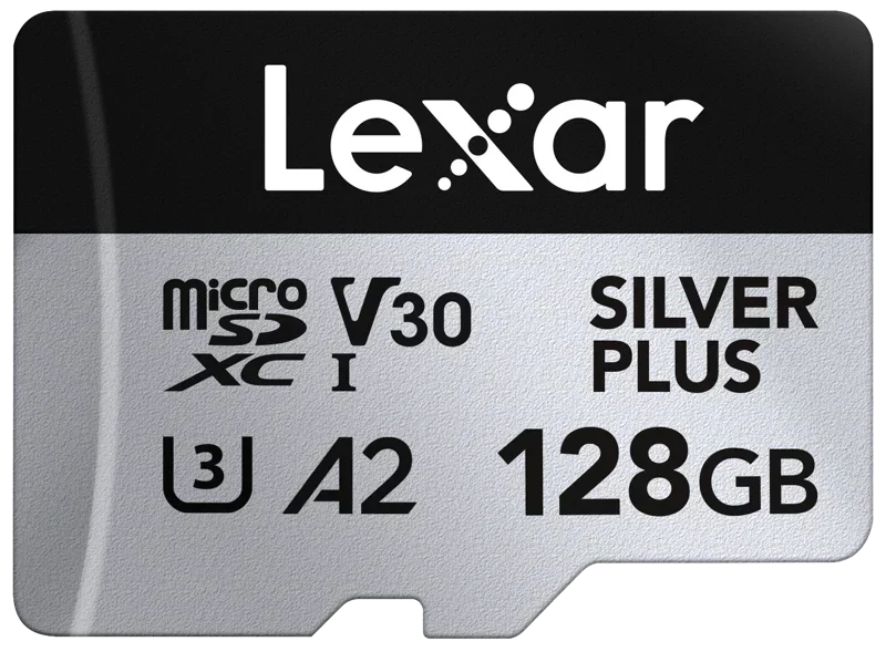 Lexar microSDXC Silver Plus 1066x UHS-I/U3/A2/4K R205/W150 (V30) 128GB