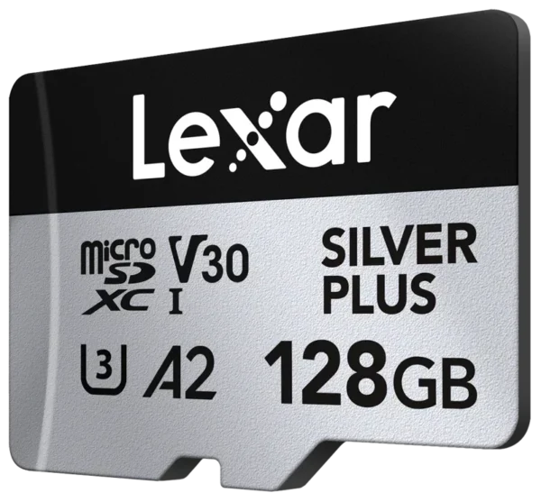 Lexar microSDXC Silver Plus 1066x UHS-I/U3/A2/4K R205/W150 (V30) 128GB