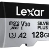 Lexar microSDXC Silver Plus 1066x UHS-I/U3/A2/4K R205/W150 (V30) 128GB