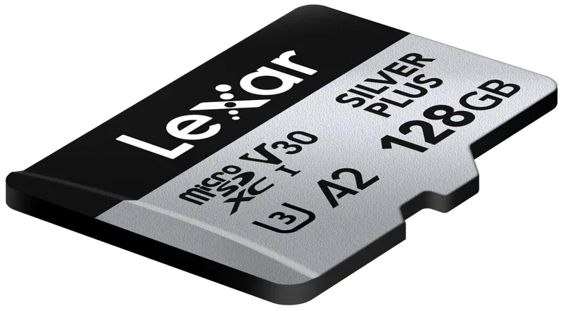 Lexar microSDXC Silver Plus 1066x UHS-I/U3/A2/4K R205/W150 (V30) 128GB