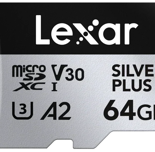 Lexar microSDXC Silver Plus 1066x UHS-I/U3/A2/4K R205/W150 (V30) 64GB