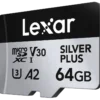 Lexar microSDXC Silver Plus 1066x UHS-I/U3/A2/4K R205/W150 (V30) 64GB