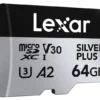 Lexar microSDXC Silver Plus 1066x UHS-I/U3/A2/4K R205/W150 (V30) 64GB