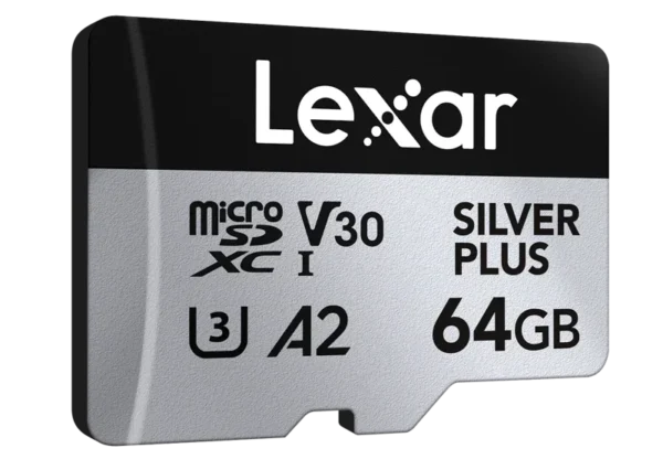 Lexar microSDXC Silver Plus 1066x UHS-I/U3/A2/4K R205/W150 (V30) 64GB