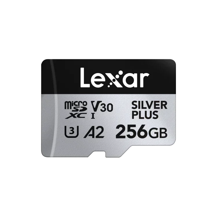 Lexar microSDXC Silver Plus 1066x UHS-I/U3/A2/4K R205/W150 (V30) 256GB
