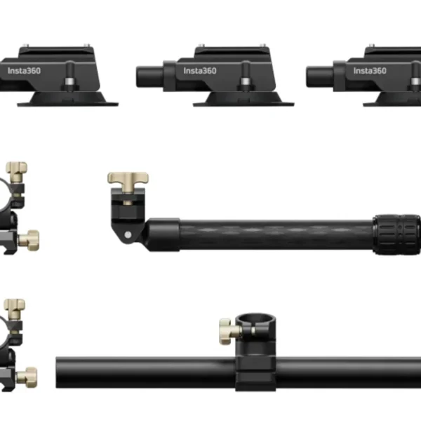 Insta360 kolmekordse vaakumkinnitusega autohoidik